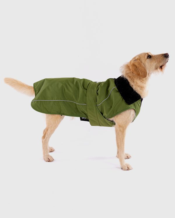 dryrobe Dog - Forest Green Black - Image 2