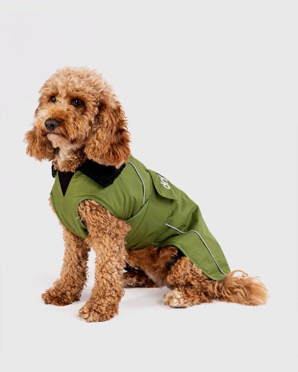 dryrobe Dog - Forest Green Black - Image 4