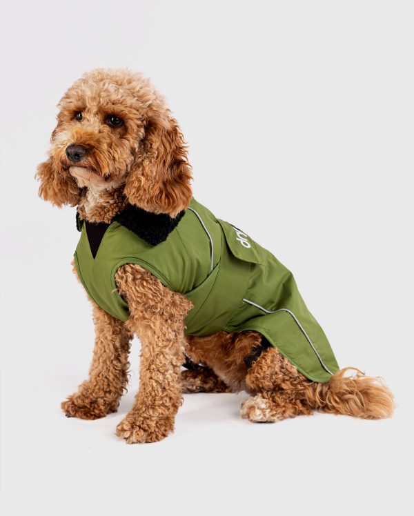 dryrobe Dog - Forest Green Black - Image 5