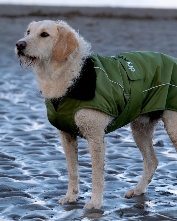 dryrobe Dog - Forest Green Black - Image 7